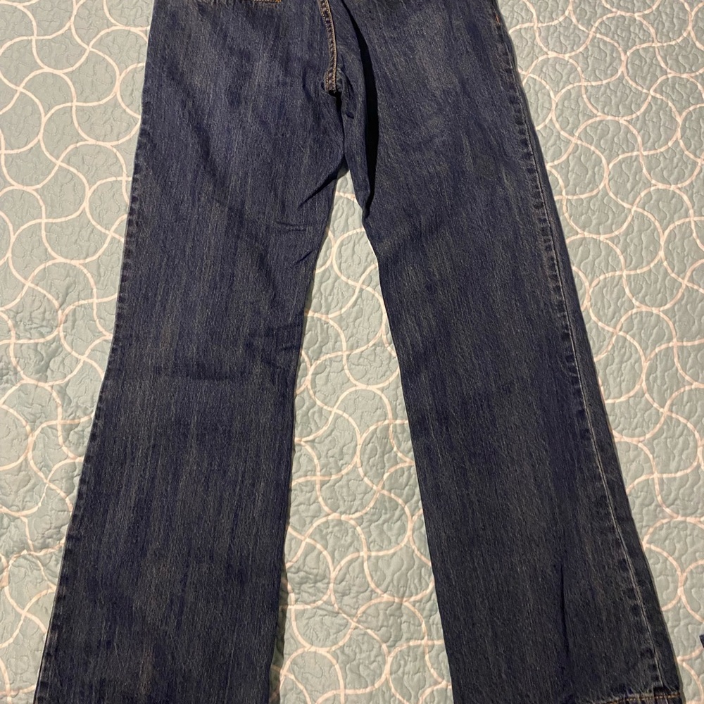 Dark Blue Denim Jeans